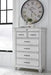 Kanwyn Whitewash Chest of Drawers - B777-46 - Gate Furniture