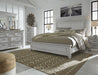 Kanwyn Whitewash Queen Panel Bed - Gate Furniture