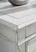 Kanwyn Whitewash Upholstered Panel Bedroom Set - Gate Furniture