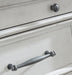 Kanwyn Whitewash Upholstered Panel Bedroom Set - Gate Furniture