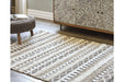 Karalee Ivory/Brown 8' x 10' Rug - R404441 - Gate Furniture