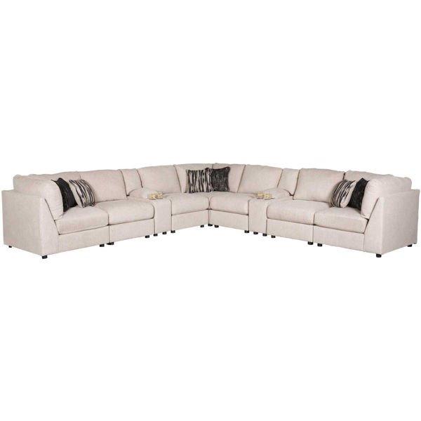 Kellway Bisque Modular Sectional - Gate Furniture