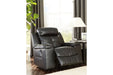 Kempten Black Recliner - 8210525 - Gate Furniture