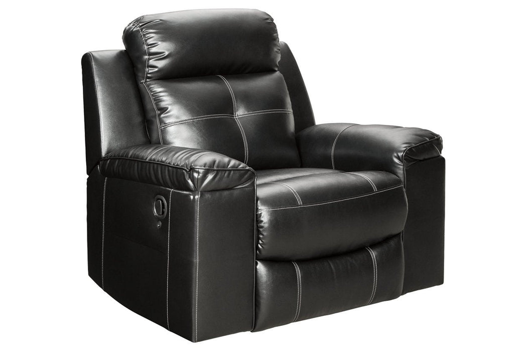 Kempten Black Recliner - 8210525 - Gate Furniture