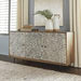 Kerrings Brown/Black/White Accent Cabinet - A4000258 - Gate Furniture