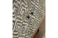 Kerrings Brown/Black/White Accent Cabinet - A4000258 - Gate Furniture