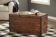 Kettleby Brown Storage Trunk - A4000096 - Gate Furniture