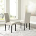 Kimonte Dark Brown/Beige Dining Chair (Set of 2) - D250-05 - Gate Furniture