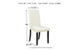 Kimonte Ivory Dining Chair (Set of 2) - D250-01 - Gate Furniture