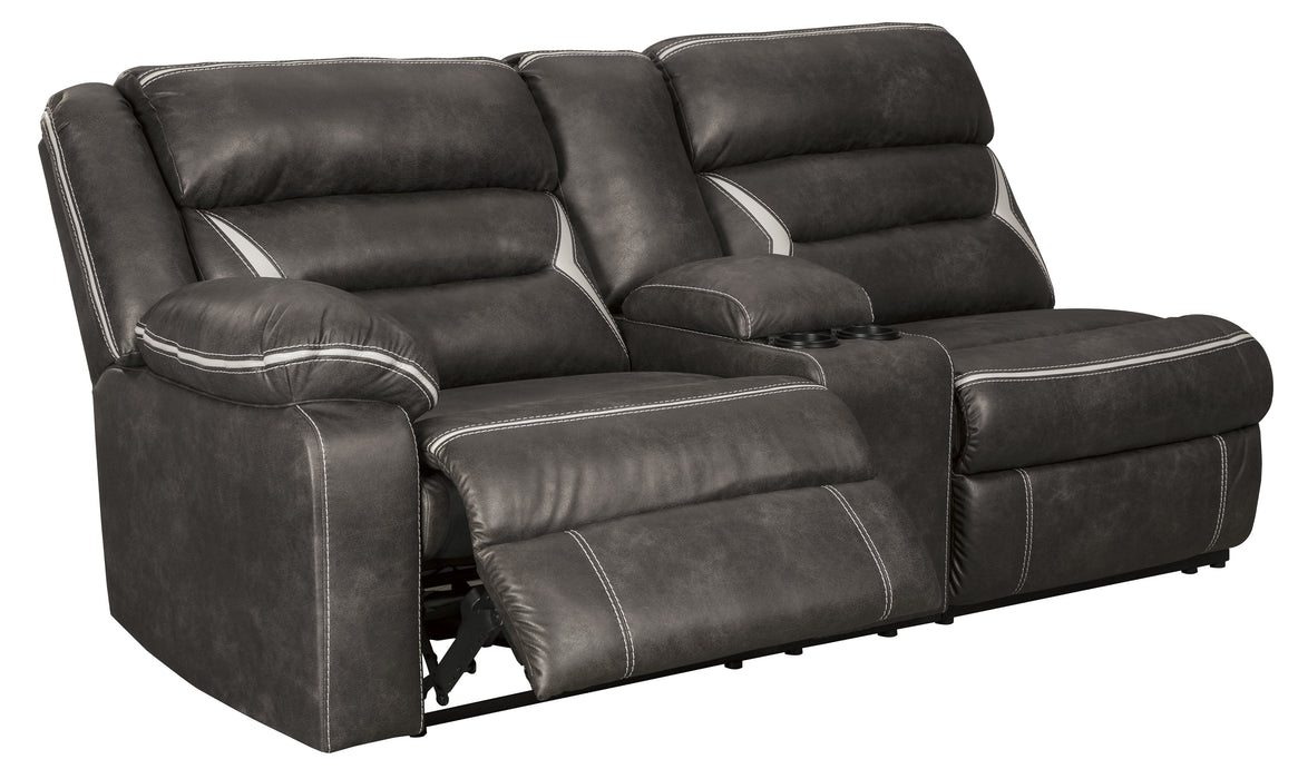 Kincord Midnight LAF Power Recliner Sectional - Gate Furniture