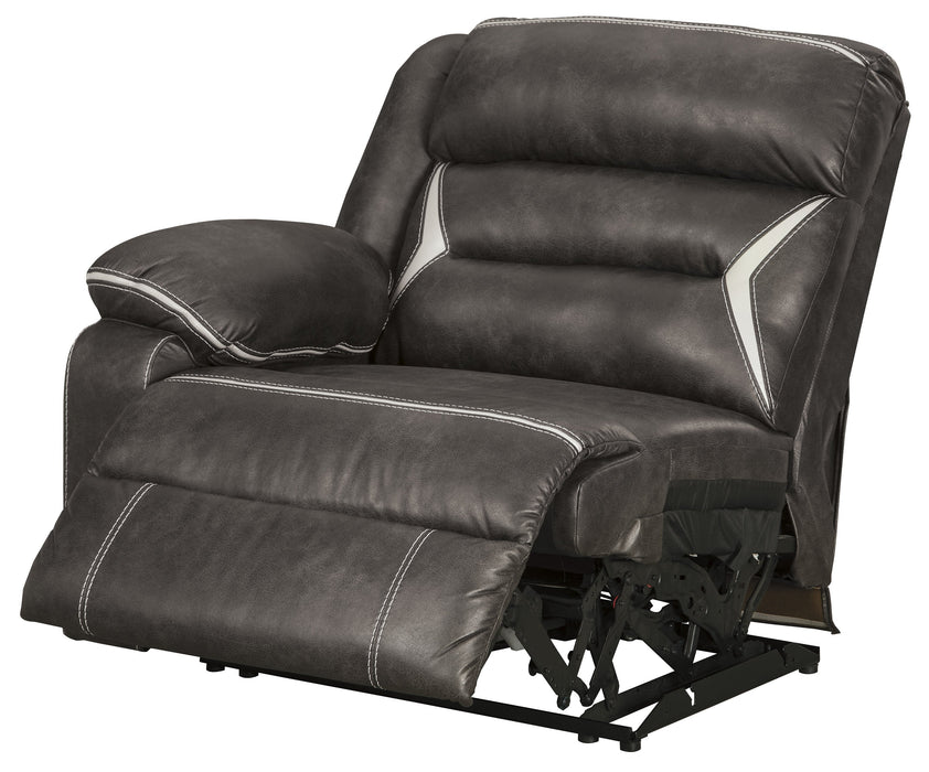 Kincord Midnight RAF Power Recliner Sectional - Gate Furniture