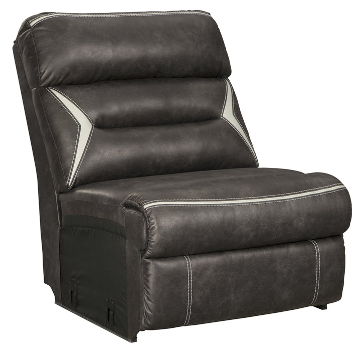 Kincord Midnight RAF Power Recliner Sectional - Gate Furniture