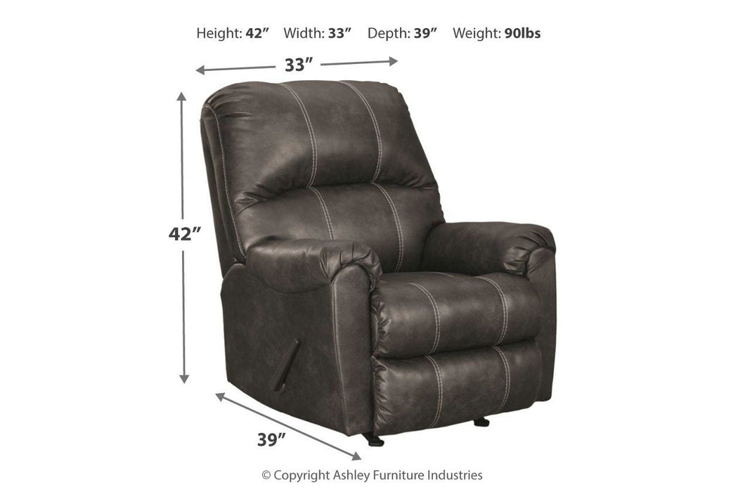 Kincord Midnight Recliner - 1310425 - Gate Furniture