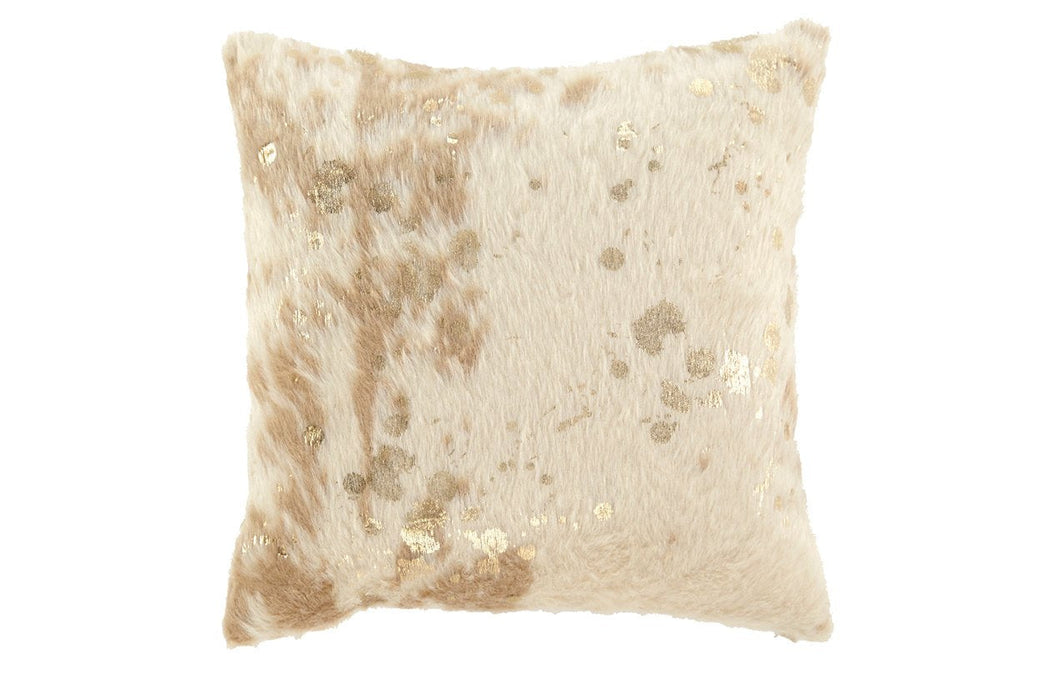 Landers Cream/Gold Pillow (Set of 4) - A1000479 - Gate Furniture