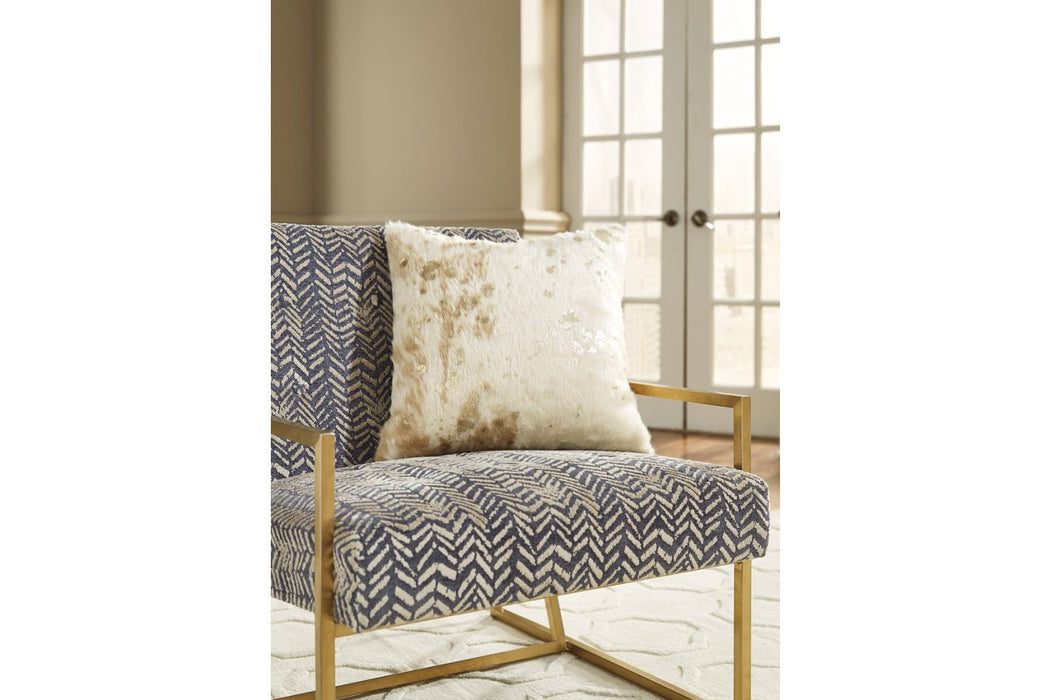 Landers Cream/Gold Pillow (Set of 4) - A1000479 - Gate Furniture