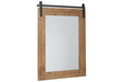 Lanie Antique Brown Accent Mirror - A8010223 - Gate Furniture