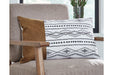 Lanston Caramel/Black/White Pillow (Set of 4) - A1000997 - Gate Furniture