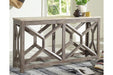 Lanzburg Antique Gray Sofa/Console Table - A4000263 - Gate Furniture