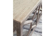 Lanzburg Antique Gray Sofa/Console Table - A4000263 - Gate Furniture