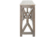 Lanzburg Antique Gray Sofa/Console Table - A4000263 - Gate Furniture