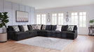 Lavernett Charcoal Sectional Set - Gate Furniture