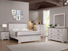 Leighton Two Tone Panel  Bedroom Set - Gate Furniture