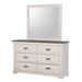 Leighton Two Tone Panel  Bedroom Set - Gate Furniture