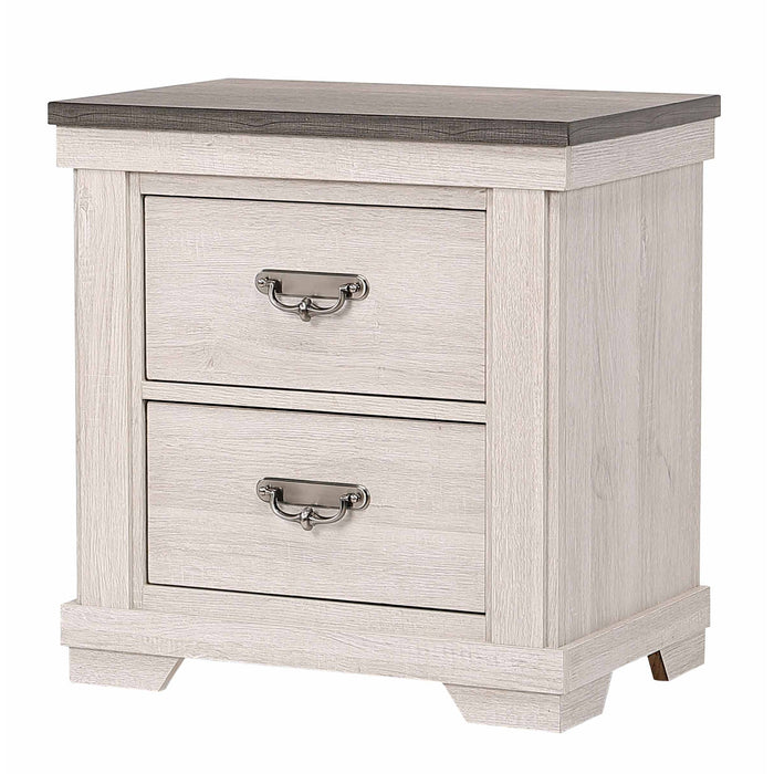 Leighton Two Tone Panel  Bedroom Set - Gate Furniture