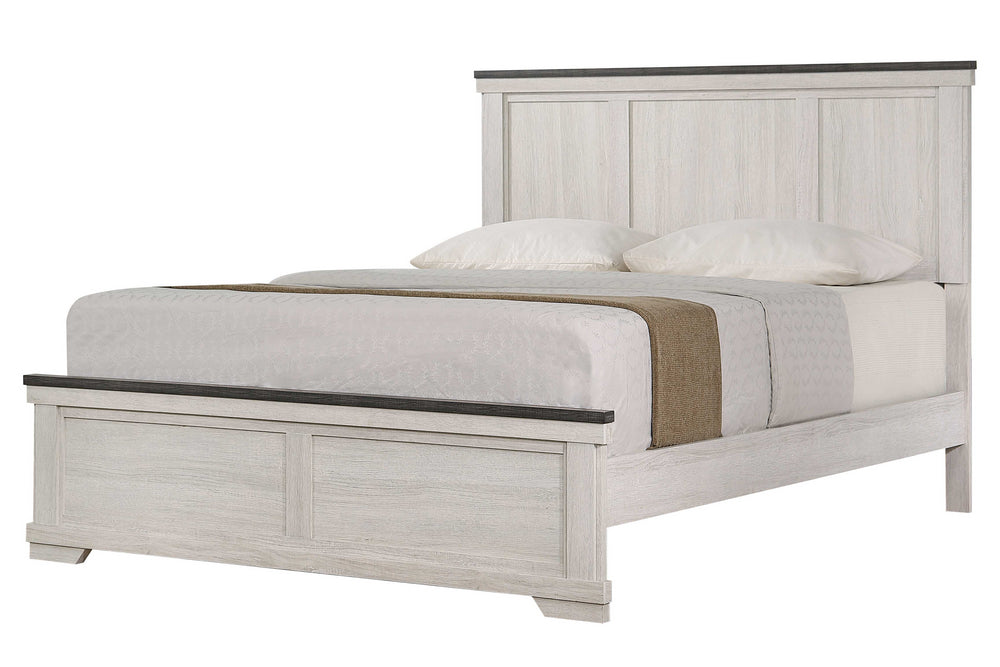 Leighton Two Tone Panel  Bedroom Set - Gate Furniture