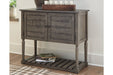 Lennick Antique Gray Accent Cabinet - A4000371 - Gate Furniture