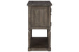 Lennick Antique Gray Accent Cabinet - A4000371 - Gate Furniture