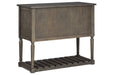 Lennick Antique Gray Accent Cabinet - A4000371 - Gate Furniture