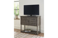 Lennick Antique Gray Accent Cabinet - A4000371 - Gate Furniture