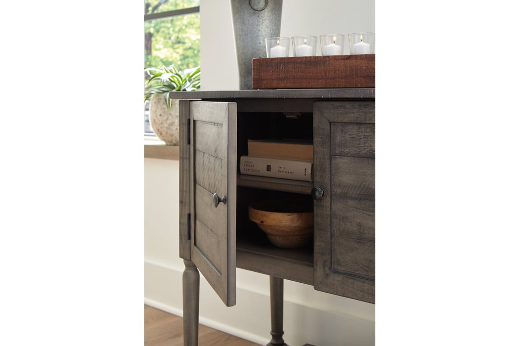 Lennick Antique Gray Accent Cabinet - A4000371 - Gate Furniture