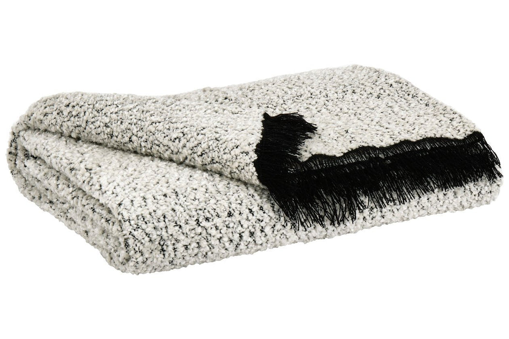 Leonita Black/White Throw (Set of 3) - A1000769 - Gate Furniture