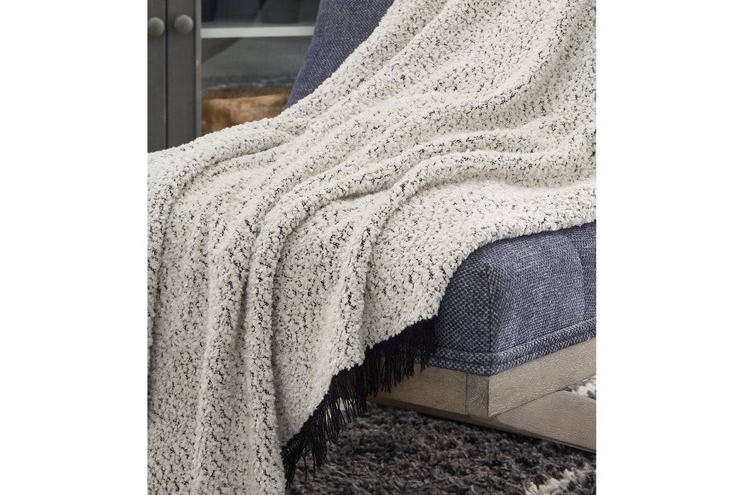 Leonita Black/White Throw (Set of 3) - A1000769 - Gate Furniture