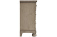 Lettner Light Gray Chest of Drawers - B733-45 - Gate Furniture