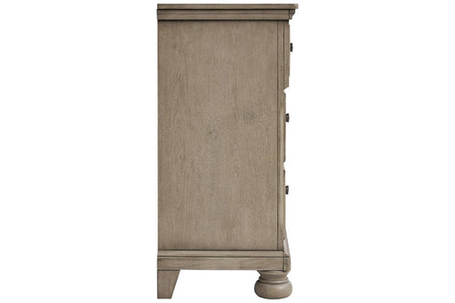 Lettner Light Gray Chest of Drawers - B733-45 - Gate Furniture