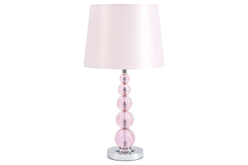 Letty Pink Table Lamp - L857664 - Gate Furniture
