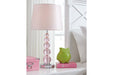 Letty Pink Table Lamp - L857664 - Gate Furniture