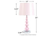Letty Pink Table Lamp - L857664 - Gate Furniture