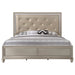 Lila Champagne Panel Bedroom Set - Gate Furniture