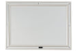 Lindenfield Silver Bedroom Mirror - B758-36 - Gate Furniture