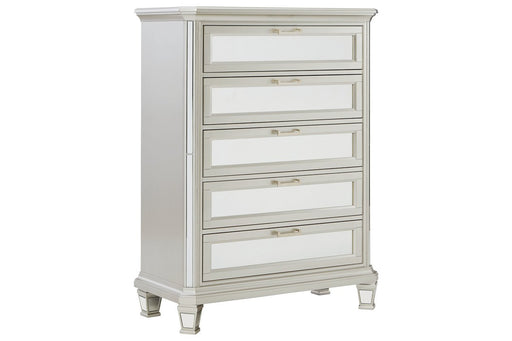 Lindenfield Silver Chest of Drawers - B758-46 - Gate Furniture