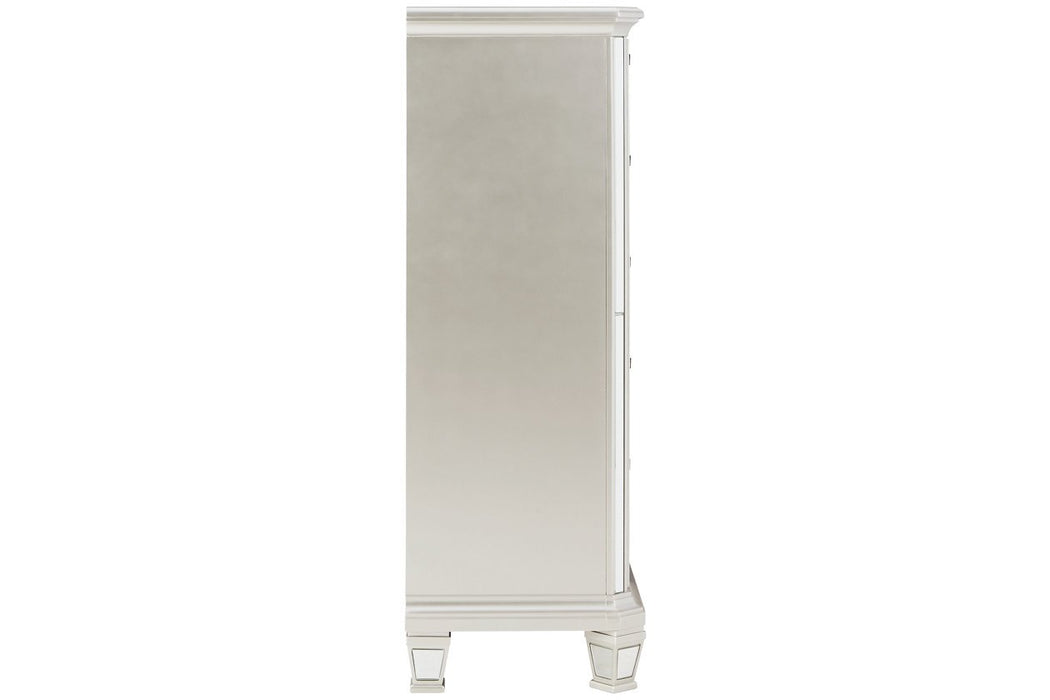 Lindenfield Silver Chest of Drawers - B758-46 - Gate Furniture