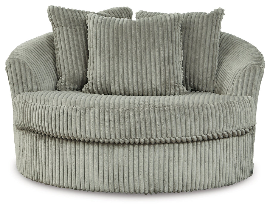 Lindyn Oversized Swivel Accent Chair - 2110521 - Gate Furniture