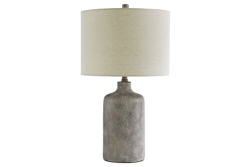 Linus Antique Black Table Lamp - L117964 - Gate Furniture
