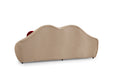 Lips Ivory Boucle Loveseat - In Stock Furniture