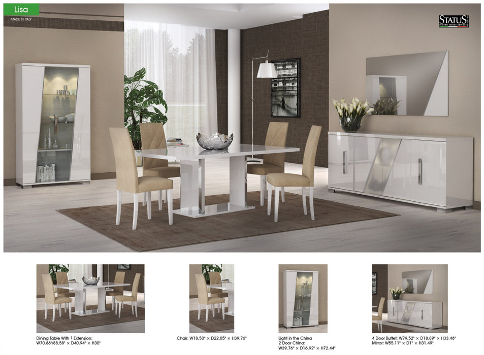Lisa Dining Table, Italy - i27769 - In Stock Furniture