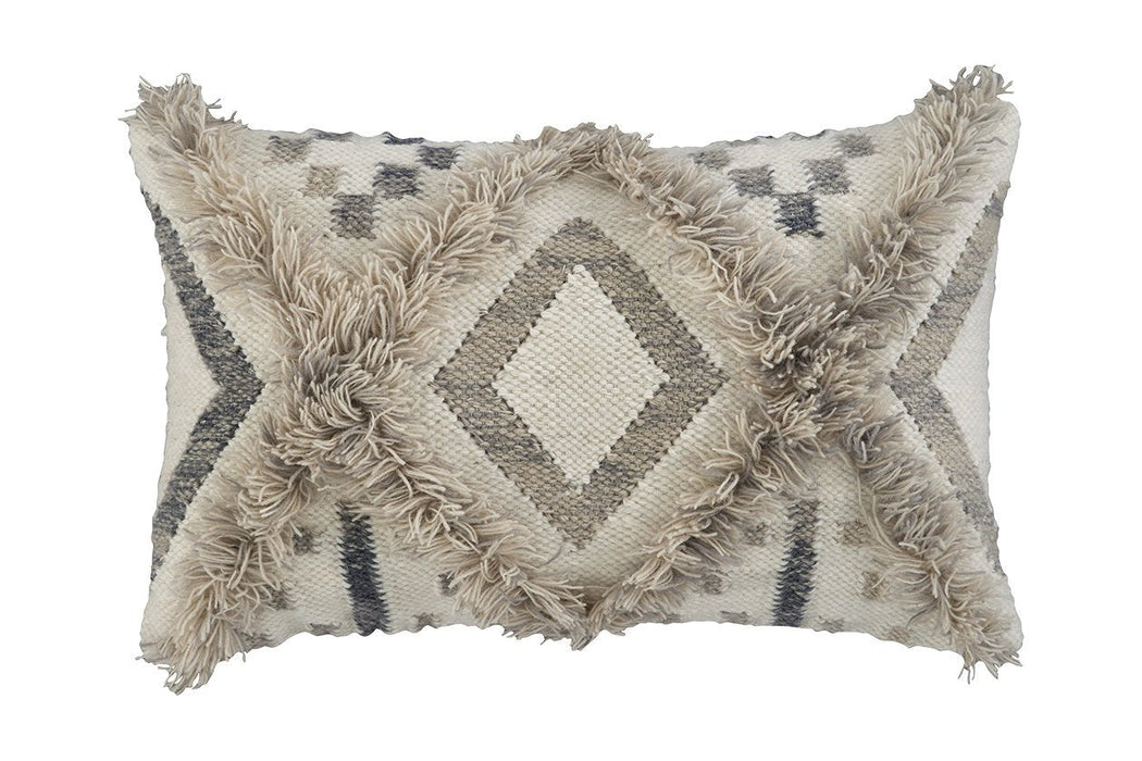 Liviah Tan/Cream/Gray Pillow (Set of 4) - A1000540 - Gate Furniture